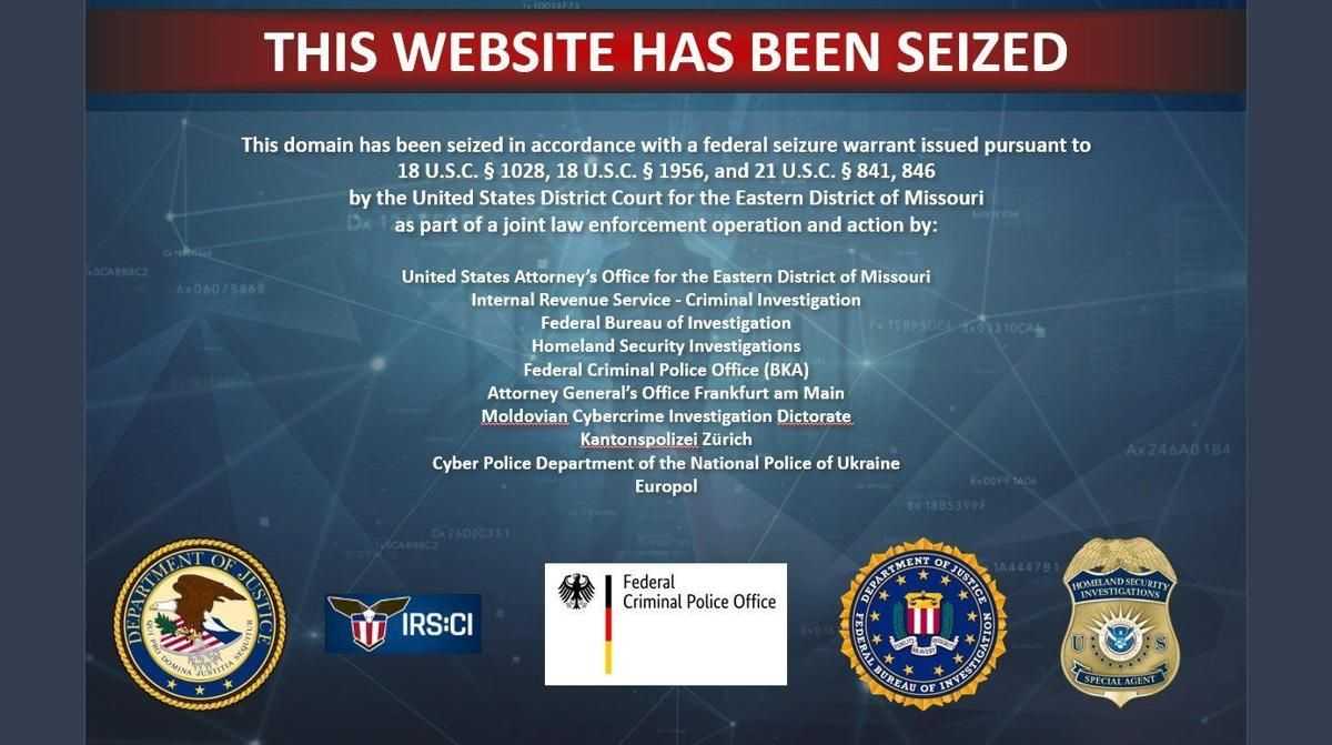 Kingdom darknet market seizure notice